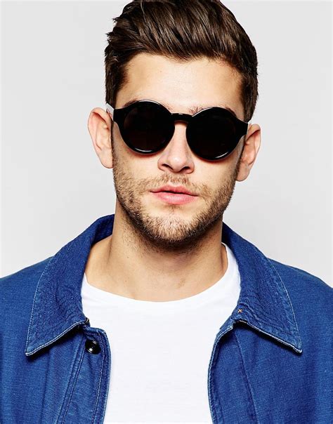 big round sunglasses mens